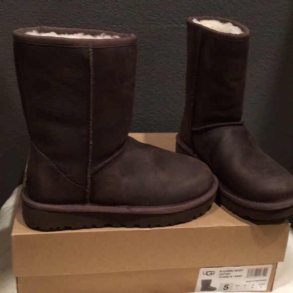 New w classic short leather ugg boot - Picture 7 of 13